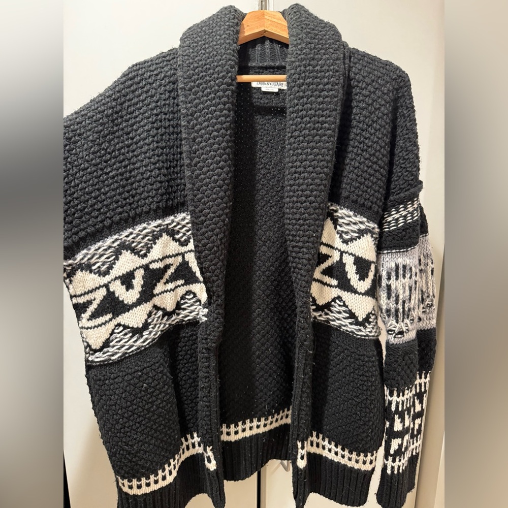 Zadig&voltaire wool cardigan (runway piece). Good condition
